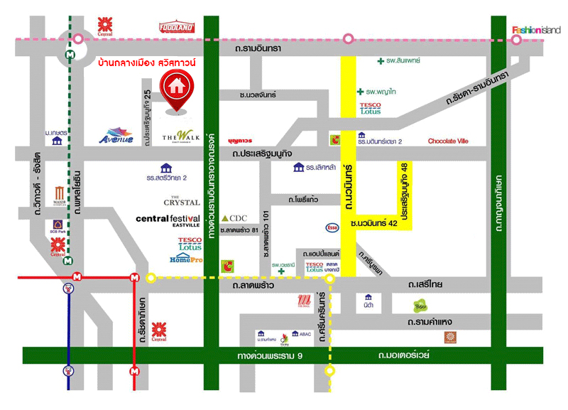 บ้านมือสองตกแต่งใหม่ โครงการ บ้านกลางเมืองสวิสทาวน์ เกษตร-นวมินทร์ แบรนด์ AP เนื้อที่ 20 ตร.ว. ฟังก์ชัน 3 ห้องนอน 3 ห้องน้ำ จอดรถได้ 2 คัน สภาพแวดล้อมเยี่ยม เชื่อมต่อ ถ.พหลโยธิน, ถ.เกษตร-นวมินทร์ ใกล้ ม.เกษตร, รถไฟฟ้าสายสีเขียว "สถานีมหาวิทยาลัยเกษตรศาสตร์" และทางด่วน "รามอินทรา-อาจณรงค์"